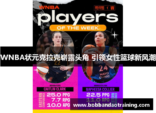 WNBA状元克拉克崭露头角 引领女性篮球新风潮